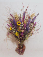 Wildflower alter arrangement